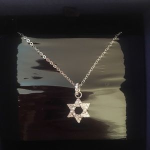Swarovski Star Of David Pendant